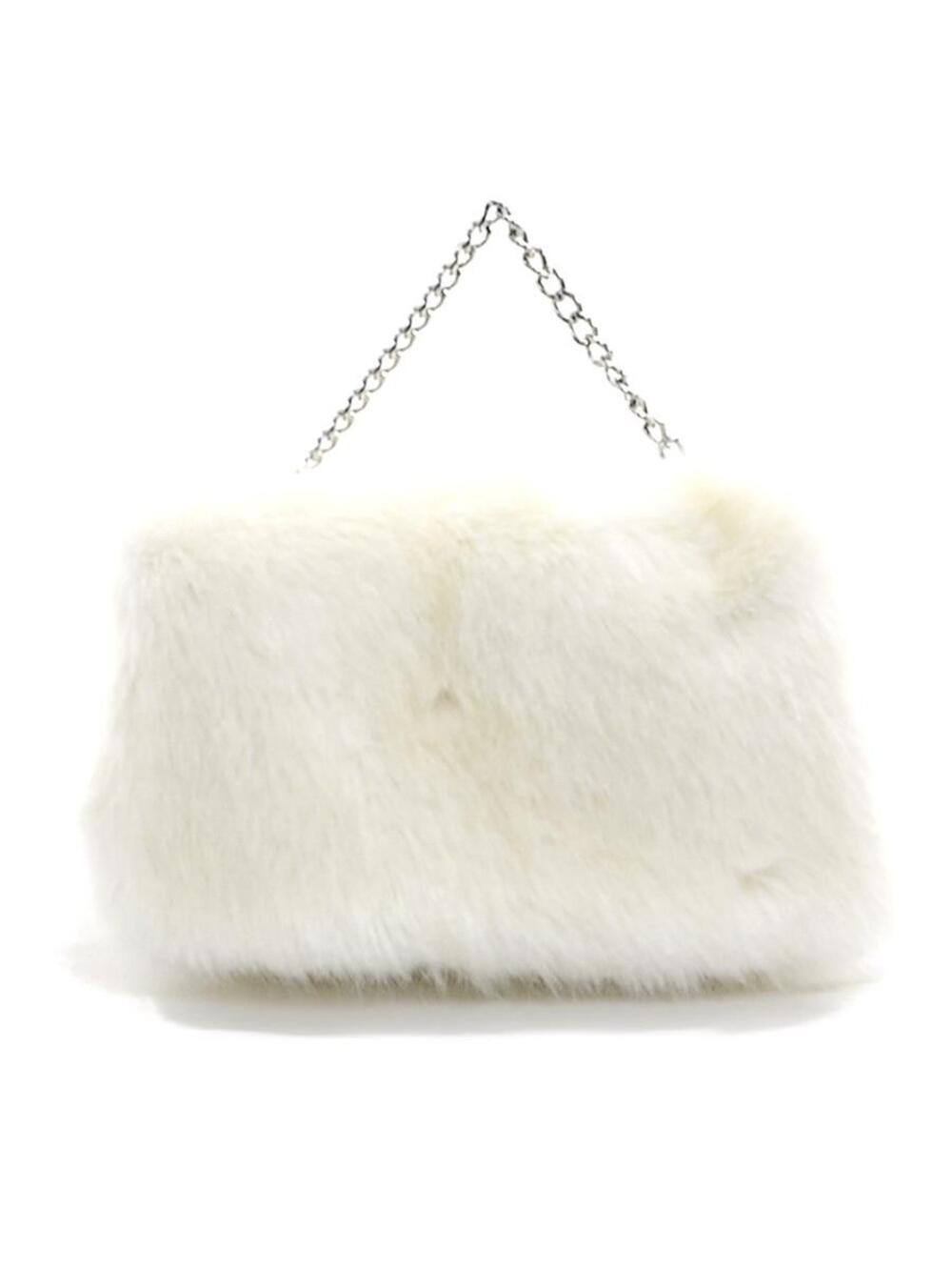 Auth Anteprima Handbag White/Silver #303093A13B